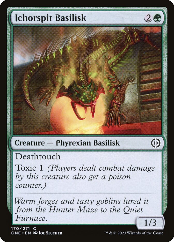 Ichorspit Basilisk – Phyrexia: All Will Be One [ONE] – D – #170