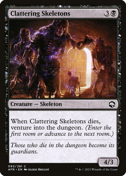Clattering Skeletons – Adventures in the Forgotten Realms [AFR] – D – #93