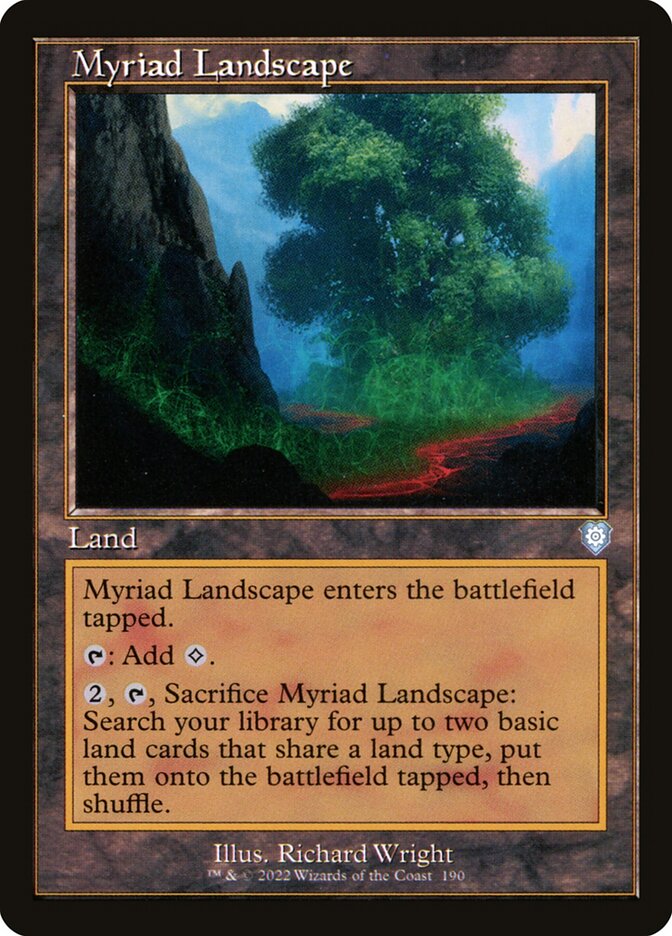 Myriad Landscape – The Brothers' War Commander [BRC] – D – #190