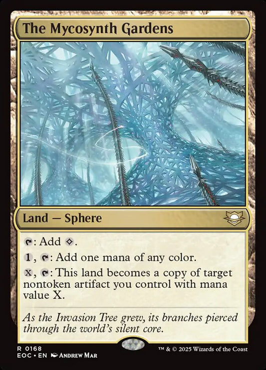 The Mycosynth Gardens – Edge of Eternities Commander [EOC] – English – #168