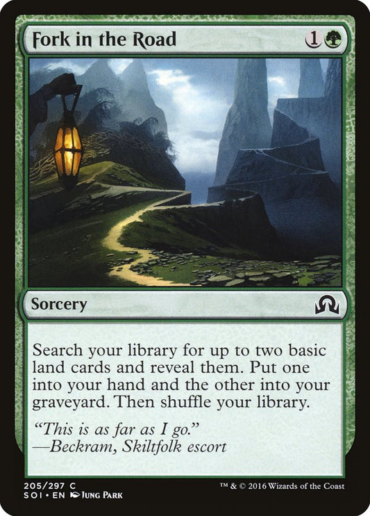 Fork in the Road – Shadows over Innistrad [SOI] – English – #205