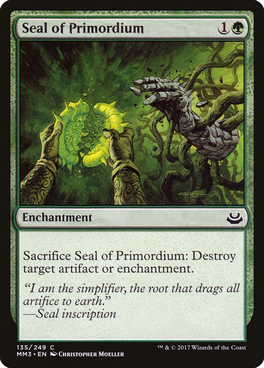 Seal of Primordium – Modern Masters 2017 [MM3] – English – #135