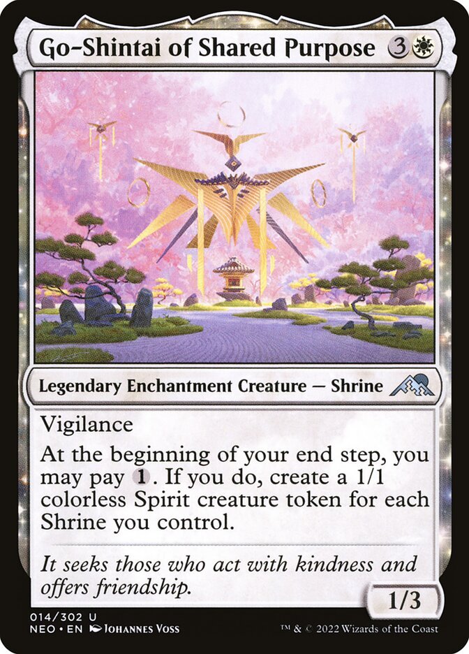 Go-Shintai of Shared Purpose – Kamigawa: Neon Dynasty [NEO] – D – #14