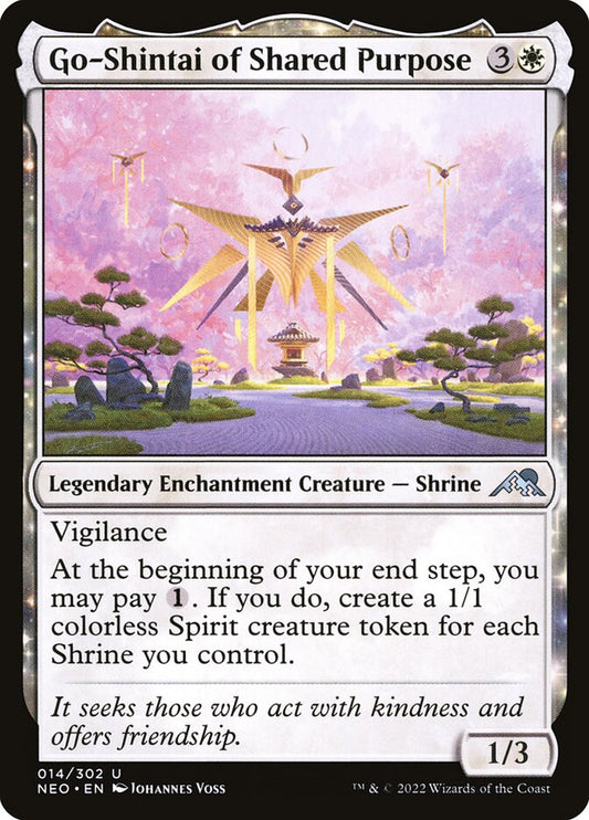 Go-Shintai of Shared Purpose – Kamigawa: Neon Dynasty [NEO] – D – #14