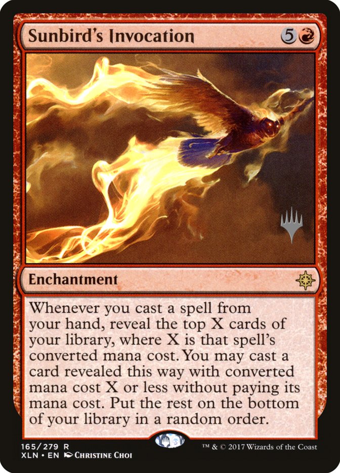 Sunbird's Invocation – Ixalan Promos [PXLN] – D – #165p