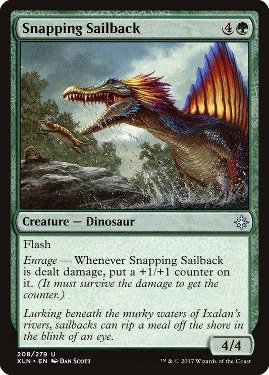 Snapping Sailback – Ixalan [XLN] – D – #208