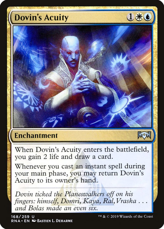 Dovin's Acuity – Ravnica Allegiance [RNA] – English – #168
