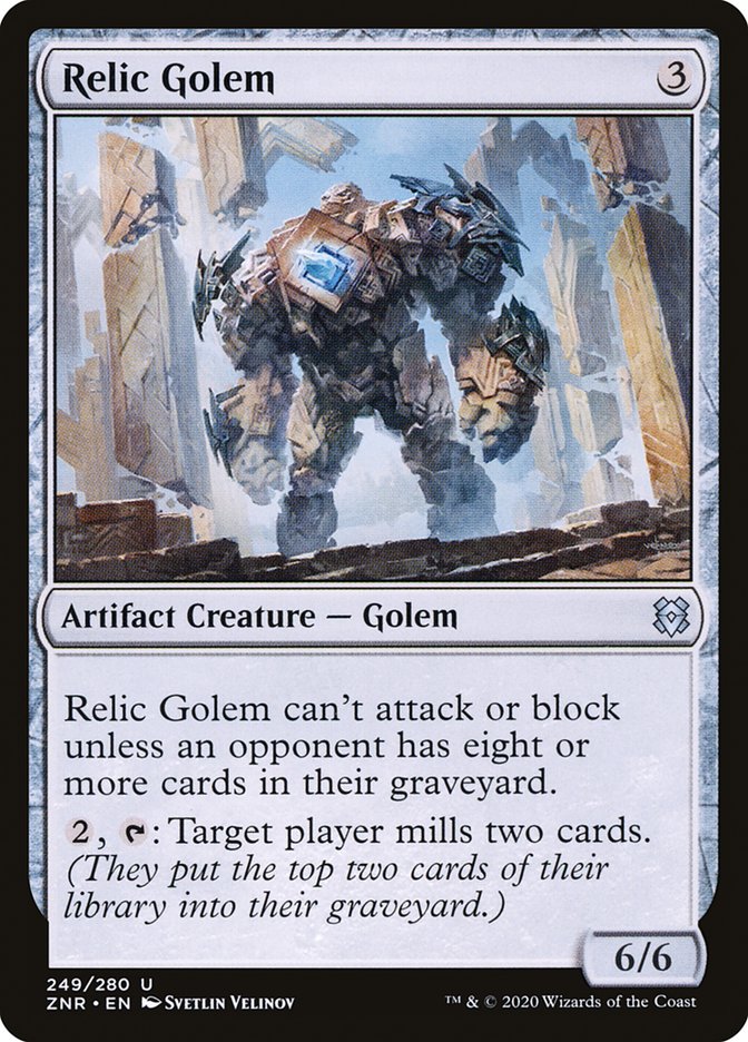 Relic Golem – Zendikar Rising [ZNR] – English – #249