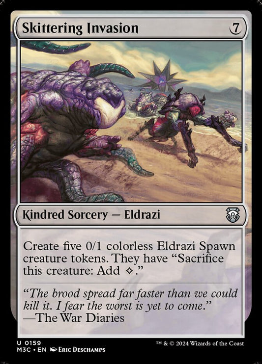 Skittering Invasion – Modern Horizons 3 Commander [M3C] – English – #159