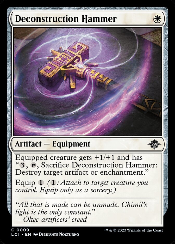 Deconstruction Hammer – The Lost Caverns of Ixalan [LCI] – D – #9