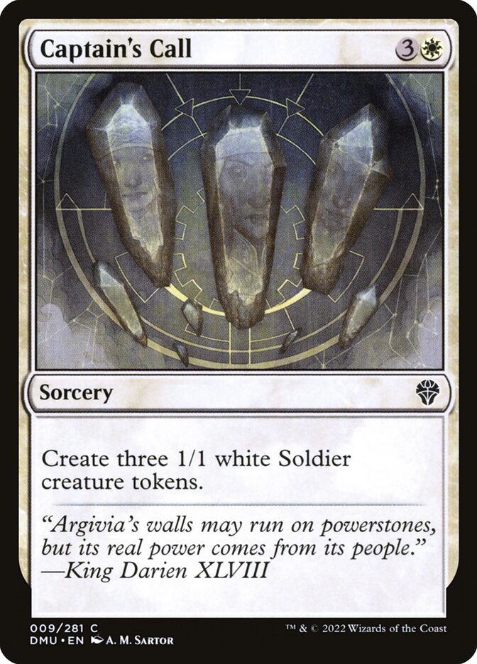 Captain's Call – Dominaria United [DMU] – D – #9