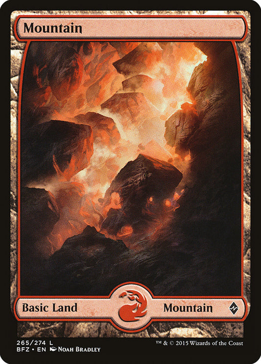 Mountain – Battle for Zendikar [BFZ] – English – #265