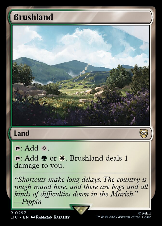 Brushland – Tales of Middle-earth Commander [LTC] – English – #297