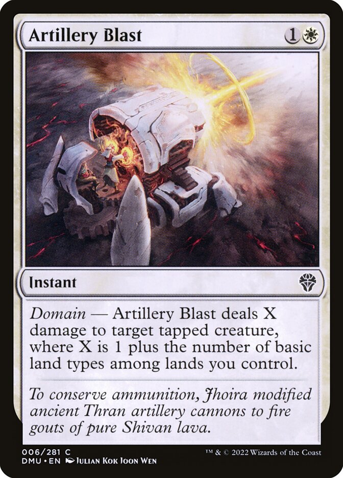Artillery Blast – Dominaria United [DMU] – English – #6