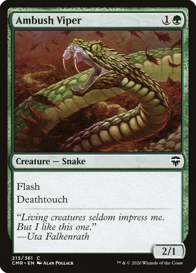 Ambush Viper – Commander Legends [CMR] – D – #213