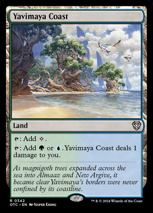 Yavimaya Coast – Outlaws of Thunder Junction Commander [OTC] – English – #342