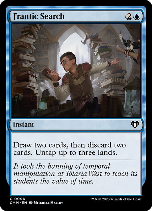 Frantic Search – Commander Masters [CMM] – English – #96