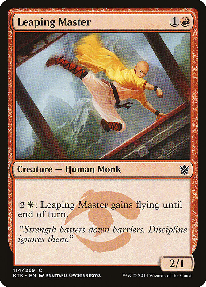 Leaping Master – Khans of Tarkir [KTK] – English – #114