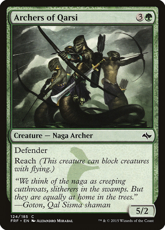 Archers of Qarsi – Fate Reforged [FRF] – English – #124