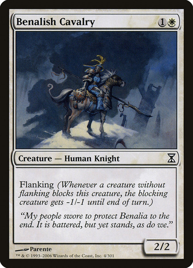 Benalish Cavalry – Time Spiral [TSP] – English – #4