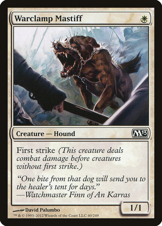 Warclamp Mastiff – Magic 2013 [M13] – English – #40