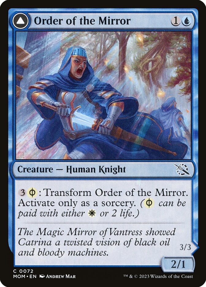 Order of the Mirror // Order of the Alabaster Host – March of the Machine [MOM] – D – #72