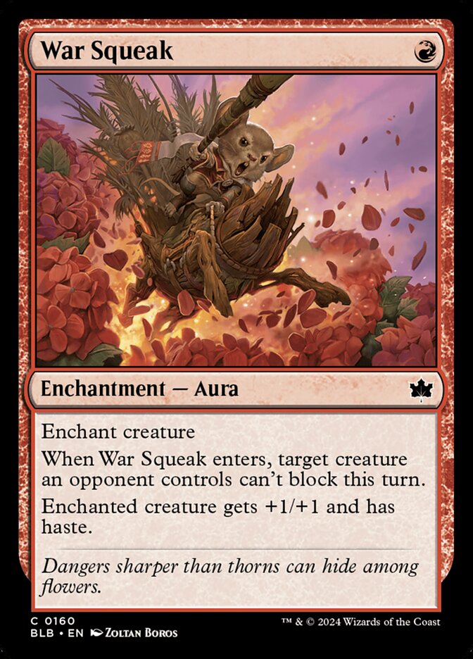 War Squeak – Bloomburrow [BLB] – English – #160