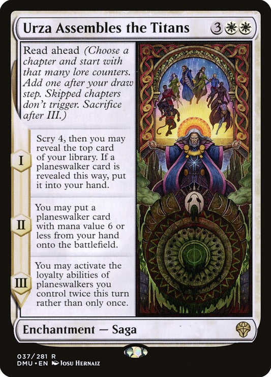 Urza Assembles the Titans – Dominaria United [DMU] – English – #37