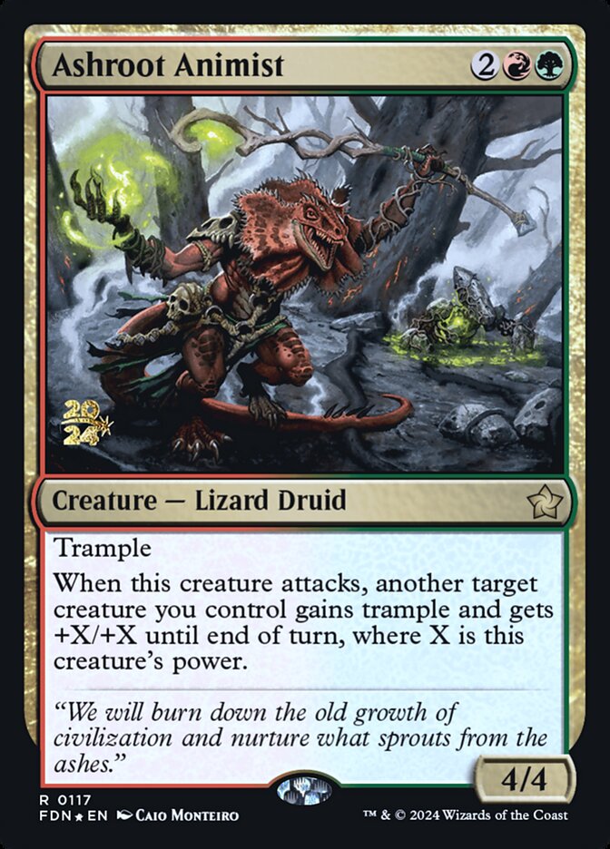 Ashroot Animist – Foundations Promos [PFDN] – English – #117s