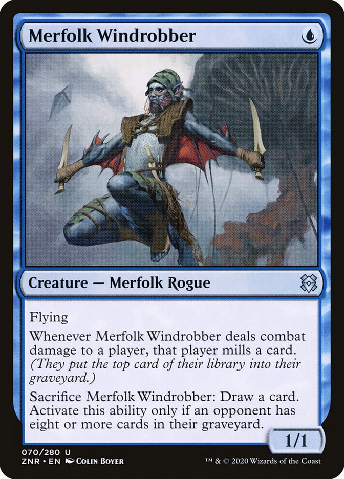 Merfolk Windrobber – Zendikar Rising [ZNR] – English – #70