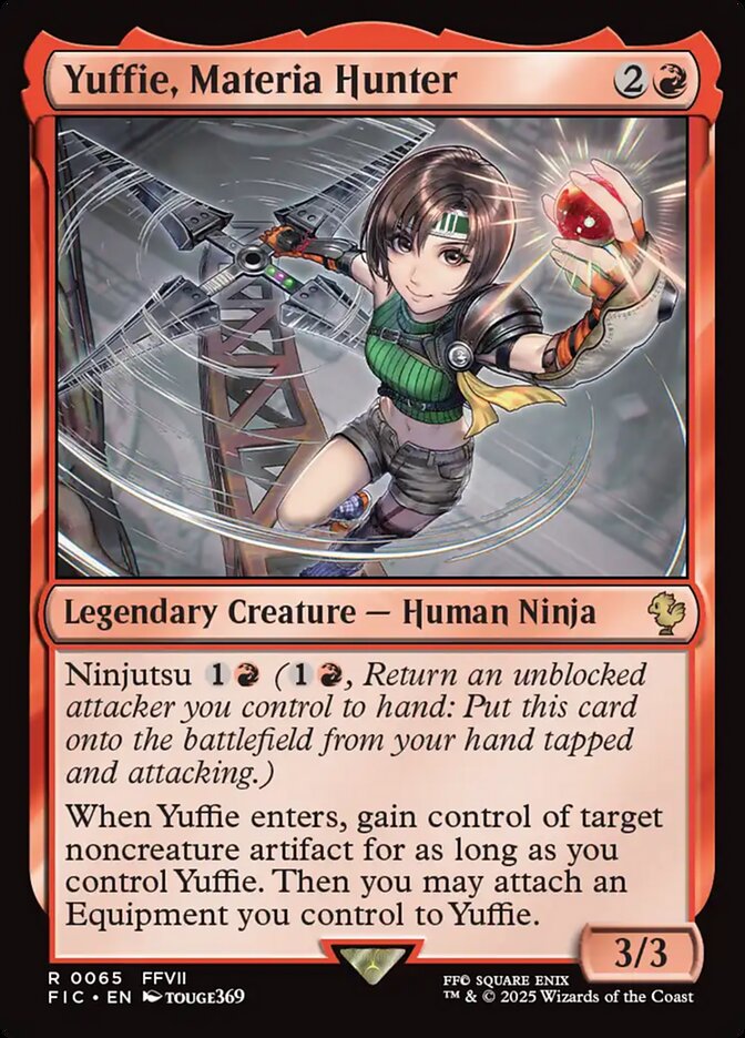 Yuffie, Materia Hunter – Final Fantasy Commander [FIC] – English – #65