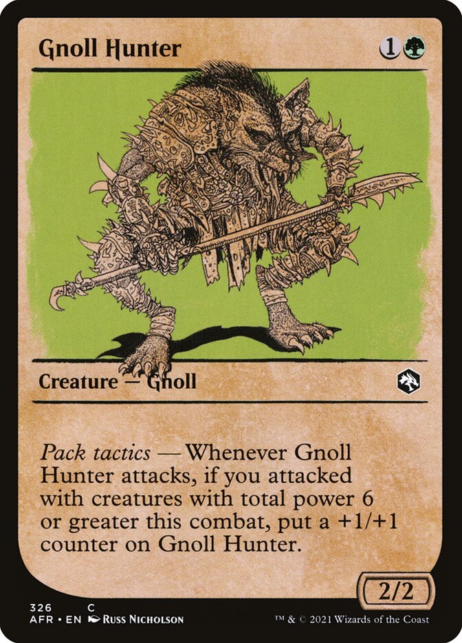 Gnoll Hunter – Adventures in the Forgotten Realms [AFR] – D – #326