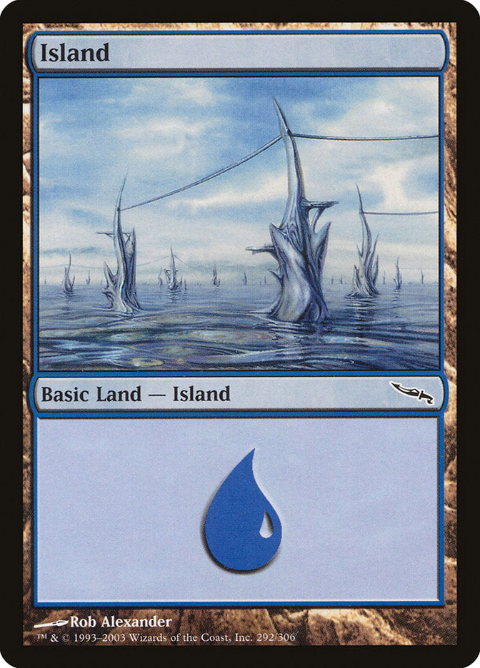 Island – Mirrodin [MRD] – English – #292