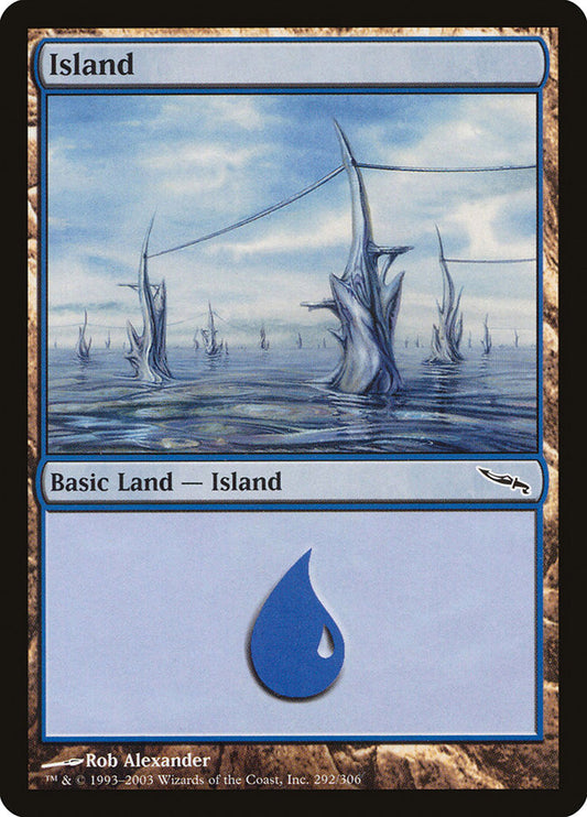 Island – Mirrodin [MRD] – English – #292