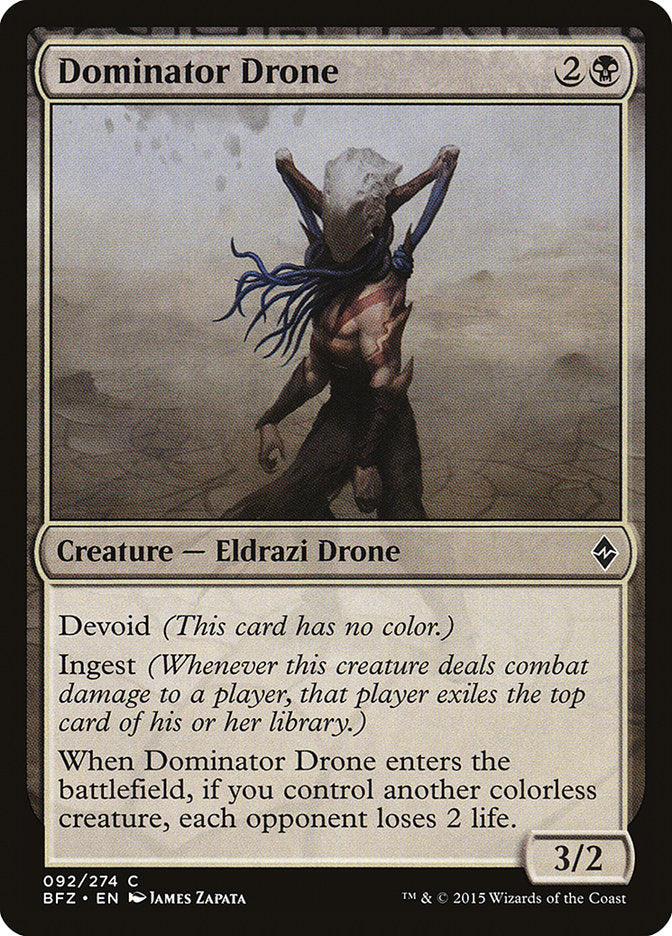 Dominator Drone – Battle for Zendikar [BFZ] – English – #92