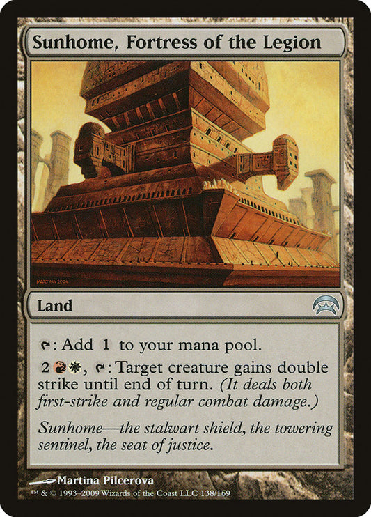 Sunhome, Fortress of the Legion – Planechase [HOP] – English – #138