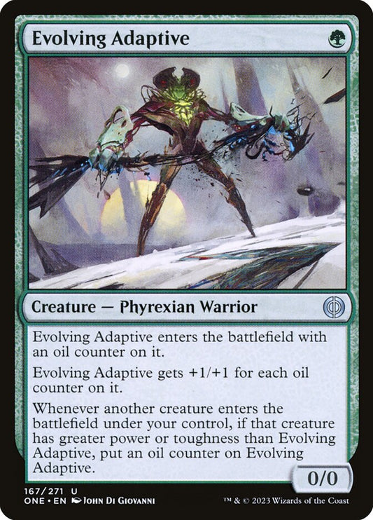 Evolving Adaptive – Phyrexia: All Will Be One [ONE] – D – #167