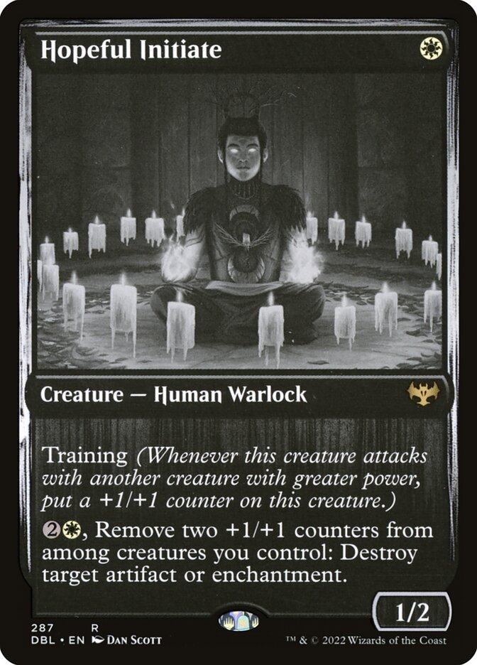 Hopeful Initiate – Innistrad: Double Feature [DBL] – English – #287