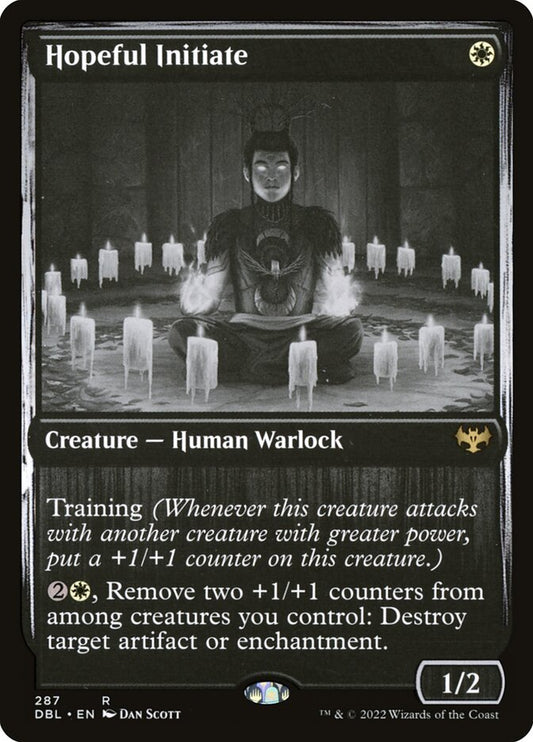 Hopeful Initiate – Innistrad: Double Feature [DBL] – English – #287