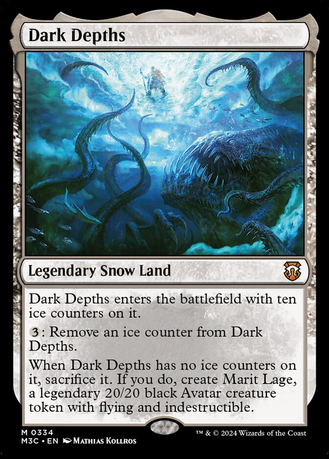Dark Depths – Modern Horizons 3 Commander [M3C] – English – #334