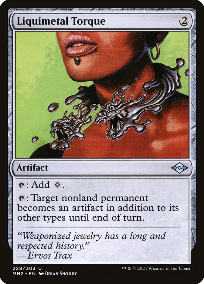 Liquimetal Torque – Modern Horizons 2 [MH2] – English – #228