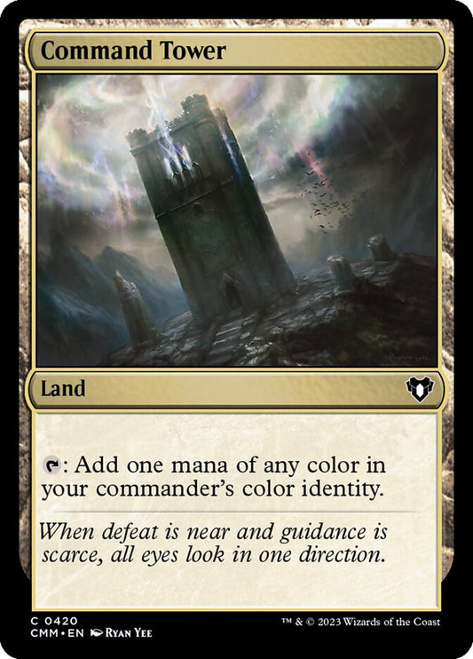 Command Tower – Commander Masters [CMM] – D – #420