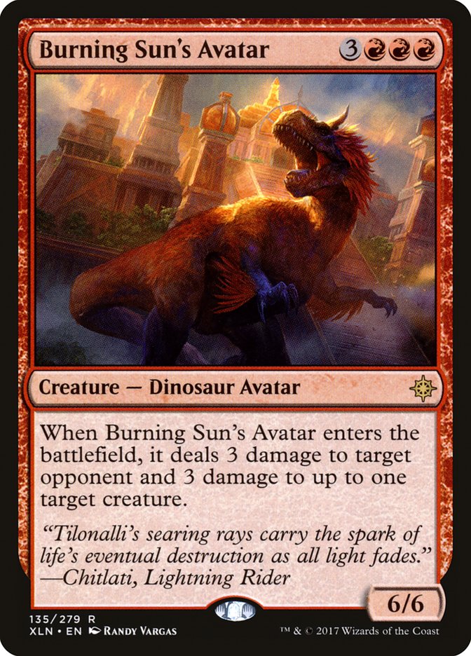 Burning Sun's Avatar – Ixalan [XLN] – D – #135