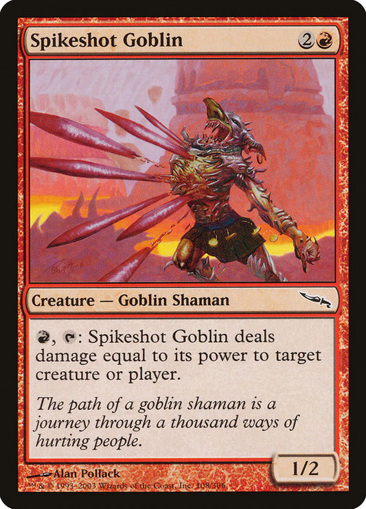 Spikeshot Goblin – Mirrodin [MRD] – English – #108