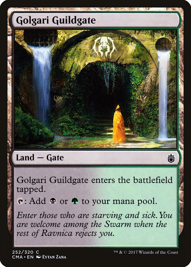 Golgari Guildgate – Commander Anthology [CMA] – English – #252