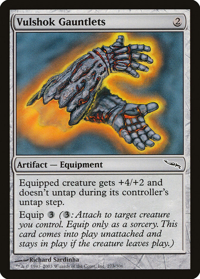 Vulshok Gauntlets – Mirrodin [MRD] – English – #273