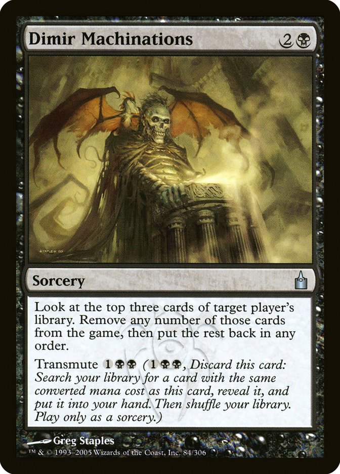 Dimir Machinations – Ravnica: City of Guilds [RAV] – English – #84