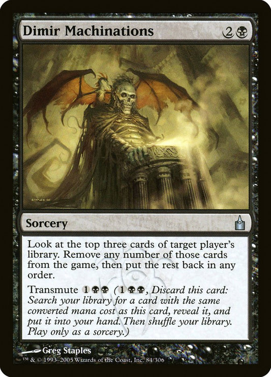 Dimir Machinations – Ravnica: City of Guilds [RAV] – English – #84
