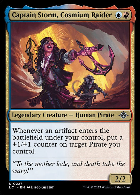 Captain Storm, Cosmium Raider – The Lost Caverns of Ixalan [LCI] – D – #227