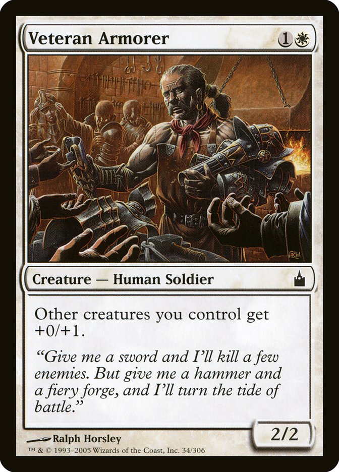 Veteran Armorer – Ravnica: City of Guilds [RAV] – English – #34